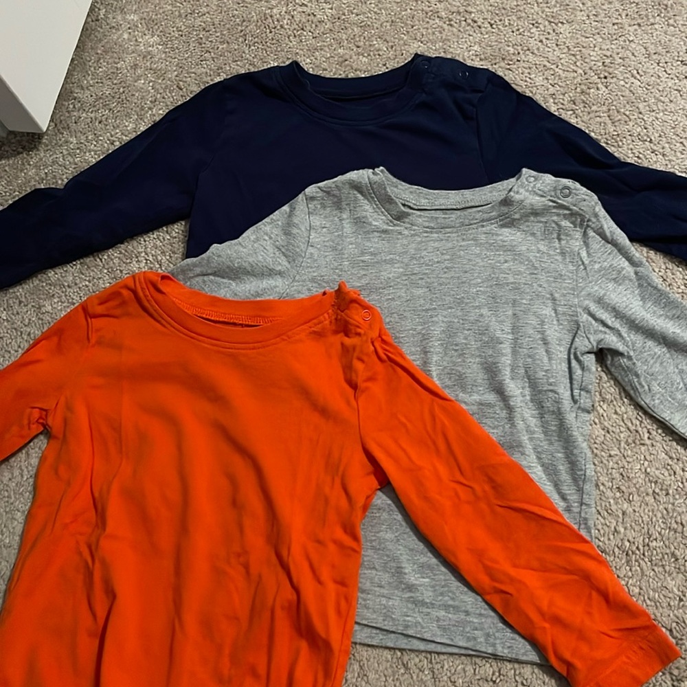 4-pack Primary brand long sleeve shirts